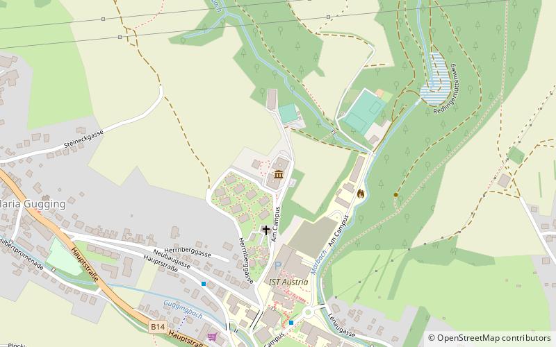 gugging klosterneuburg location map