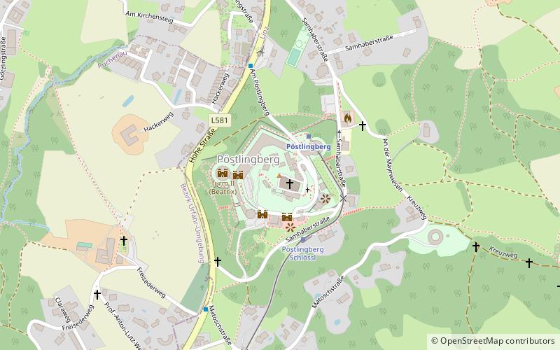 Pöstlingberg location map