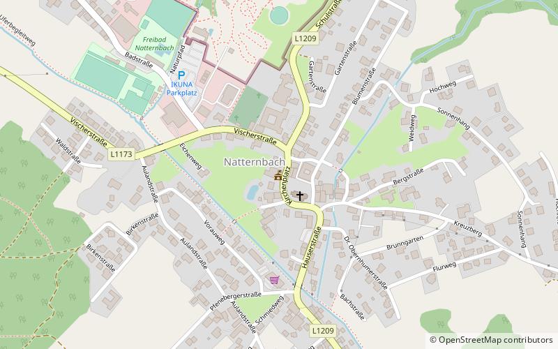Natternbach location map
