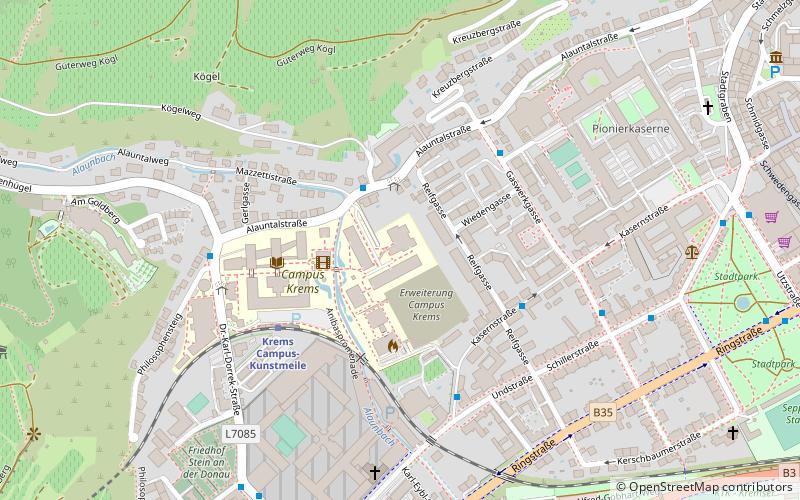 IMC Fachhochschule Krems location map