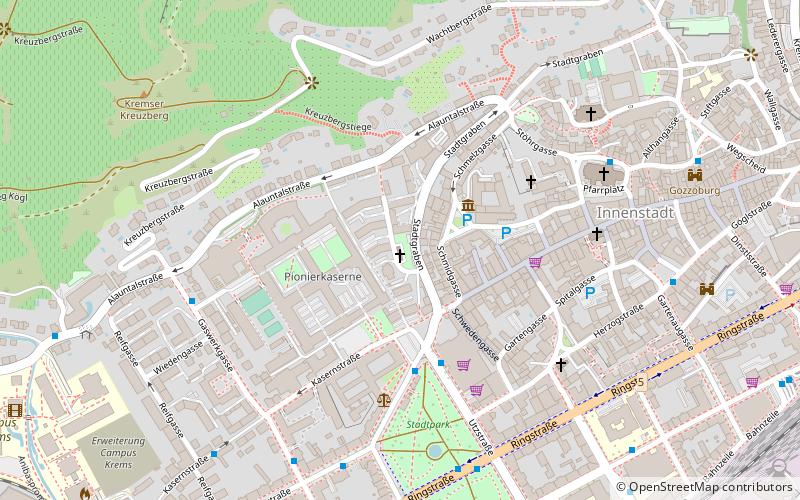 Willibrord-Kapelle location map