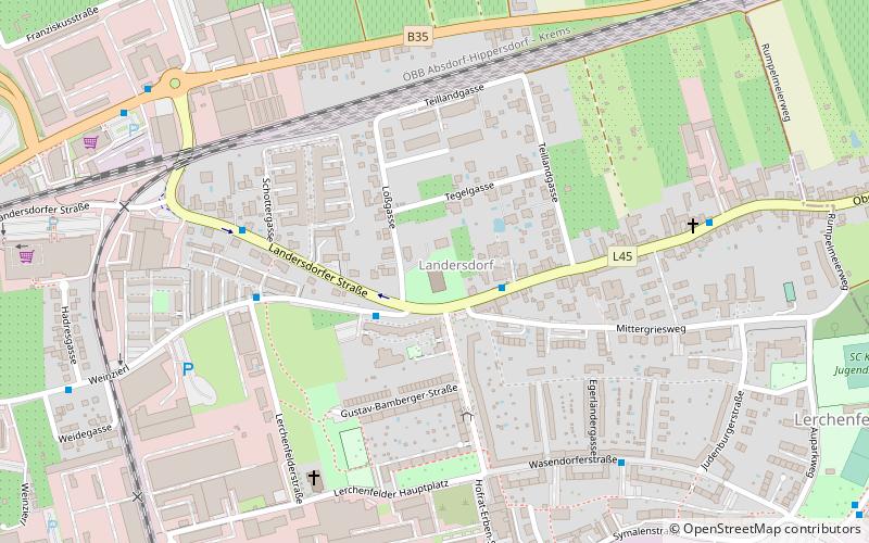 Pfarrkirche Krems-Lerchenfeld location map