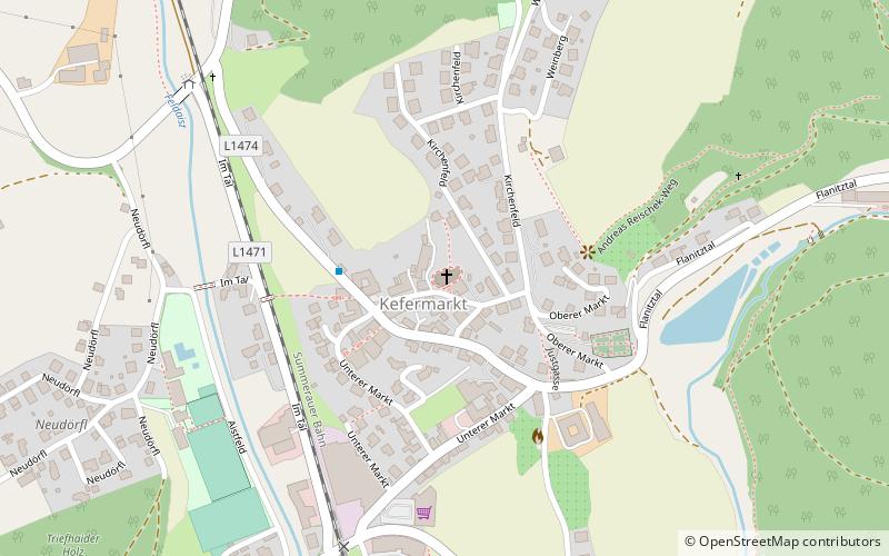 Kefermarkt location map