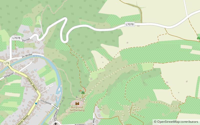 District de Krems location map