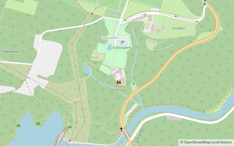 Burg Ottenstein location map