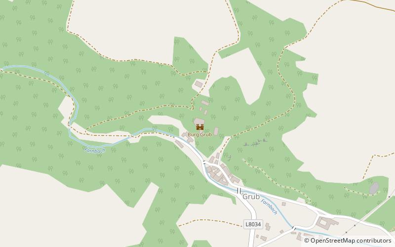 Burg Grub location map