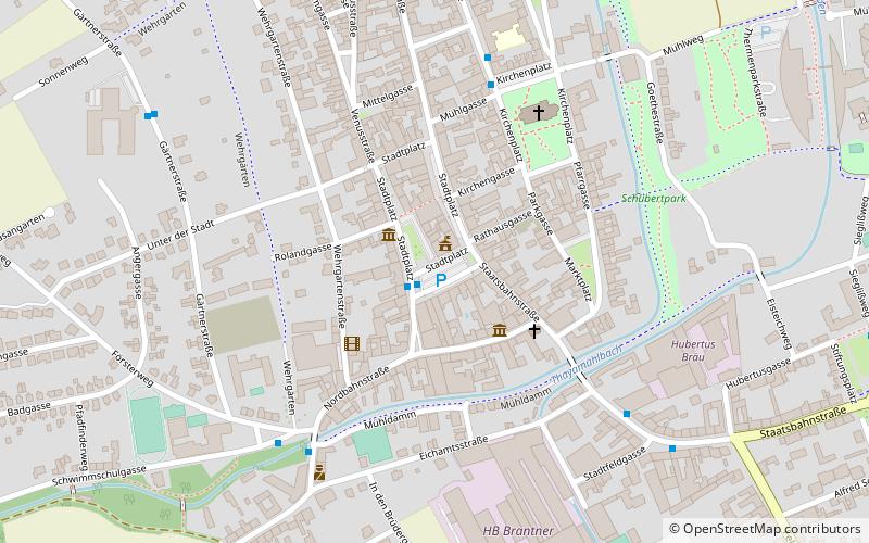 Mariensäule location map