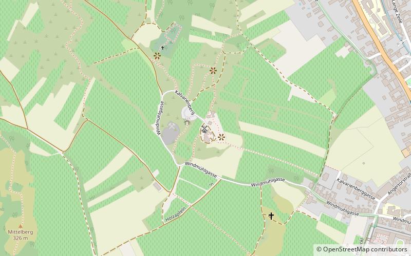 Retzer Windmühle location map
