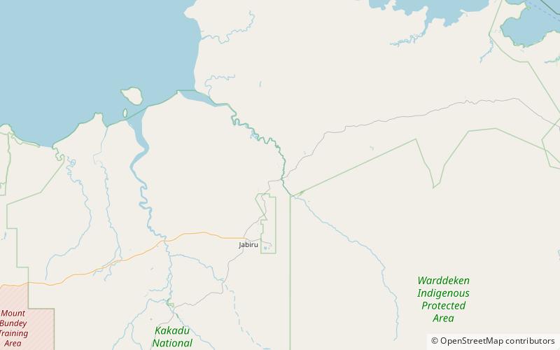 Ubirr location map