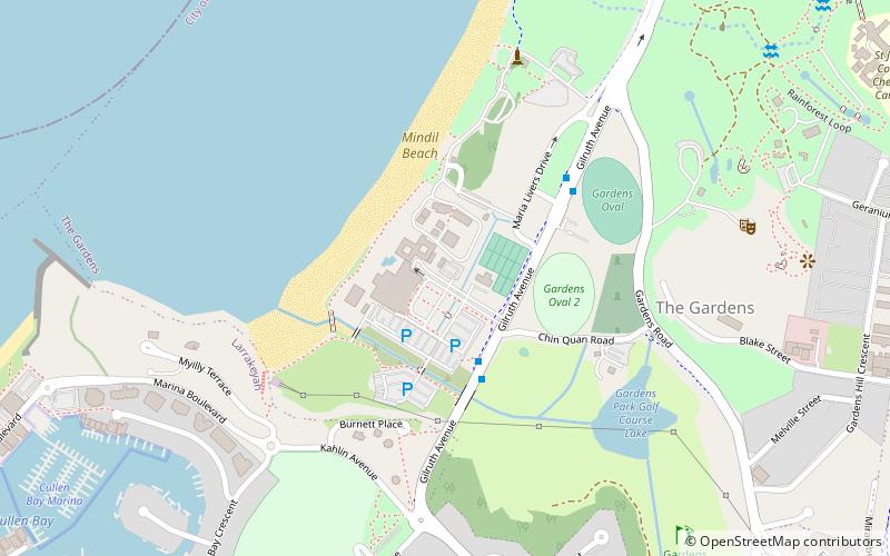 SKYCITY Darwin location map