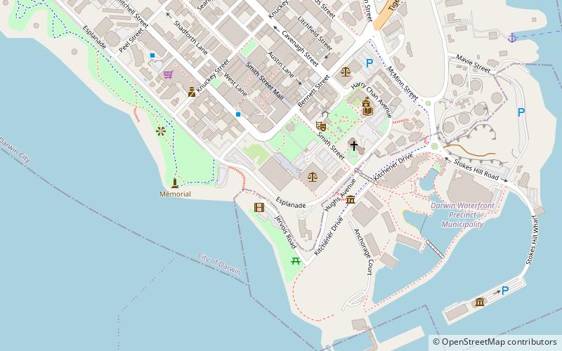 Northern Territory Legislative Assembly location map