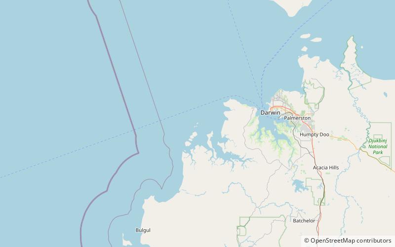 Quail Island location map