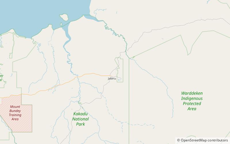 mudginberri dispute park narodowy kakadu location map