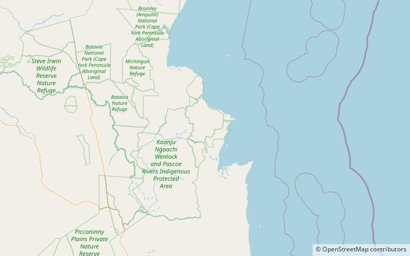 Kutini-Payamu-Nationalpark location map