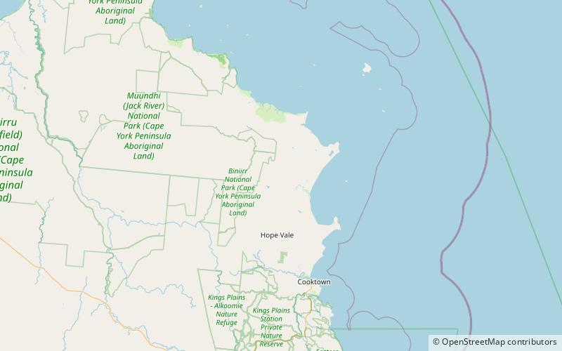 Mount-Webb-Nationalpark location map