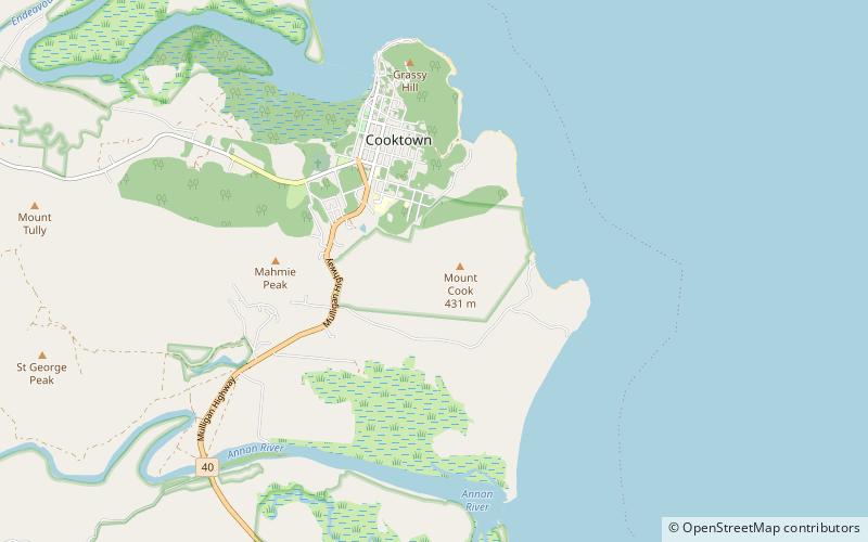 Mount-Cook-Nationalpark location map