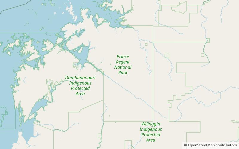 Park Narodowy Prince Regent location map