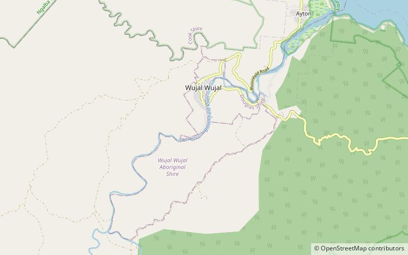 Bloomfield Falls location map