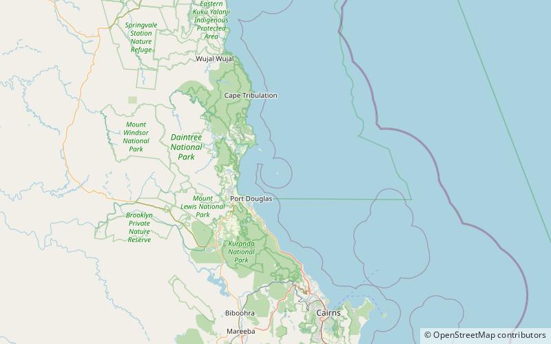 Low Isles Light location map