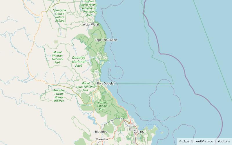 Low Island location map