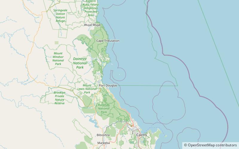 woody island port douglas location map