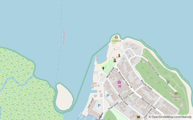 Port Douglas Wharf location map