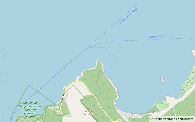 False Cape Battery location map