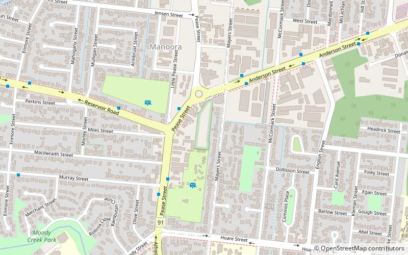 park chroniony anderson street cairns location map