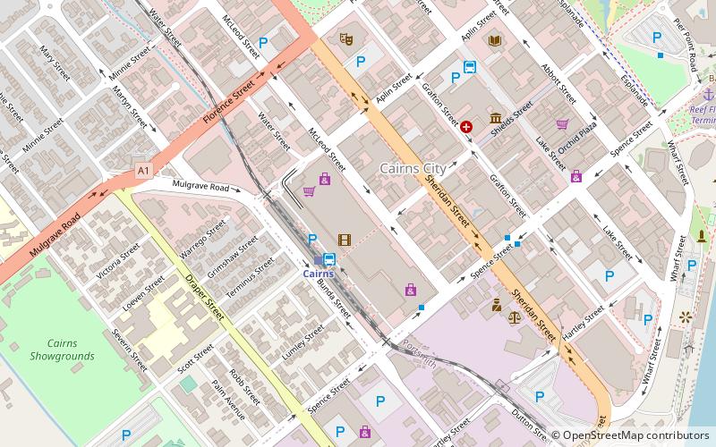 Cairns Central location map