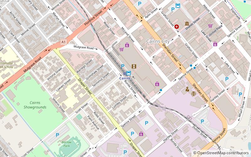 Cairns Railway Station location map