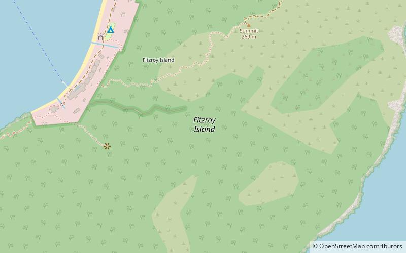 fitzroy island light location map