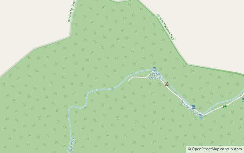 Wongalee Falls location map