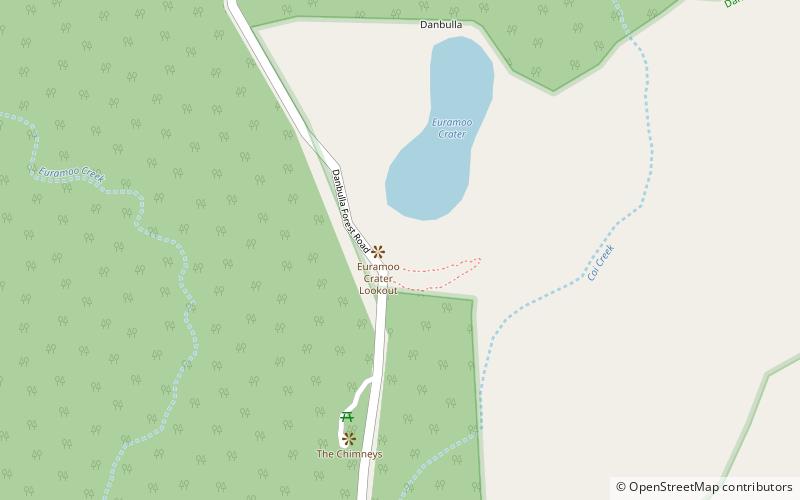 Lake Euramoo location map