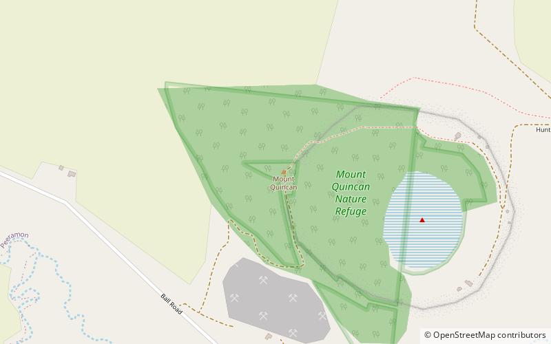 Mount Quincan location map