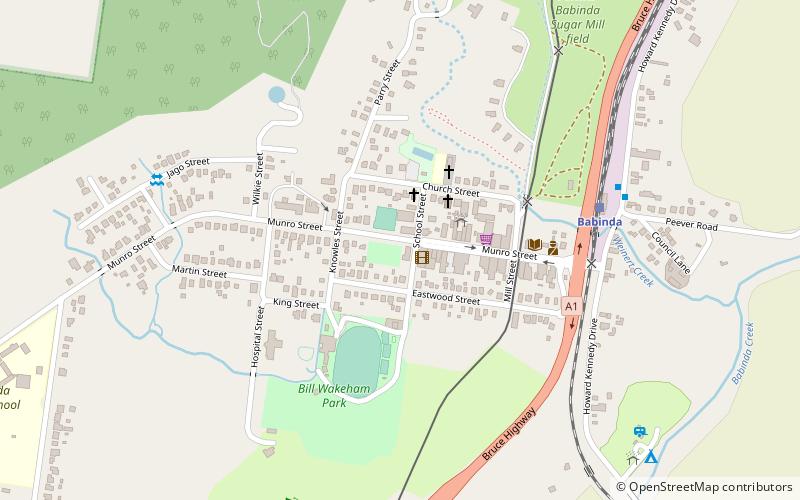 Babinda Air Raid Shelter location map