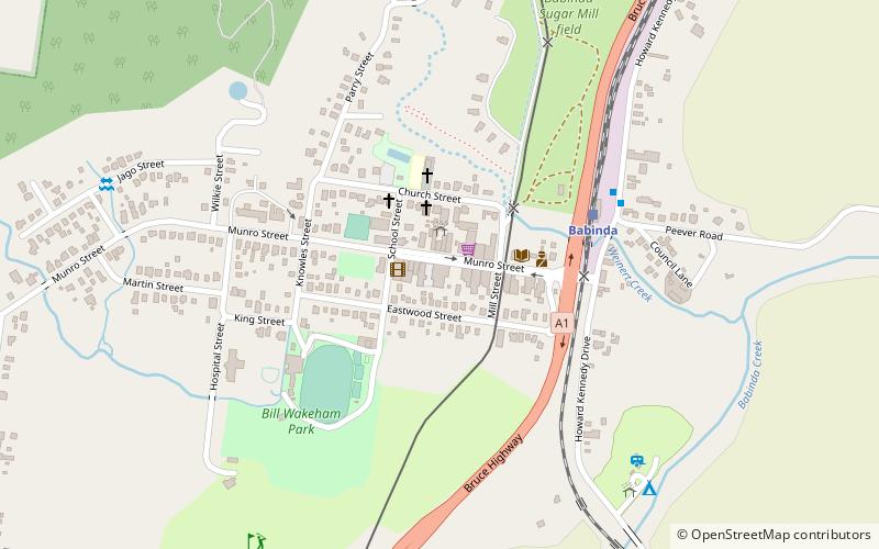 Babinda State Hotel location map