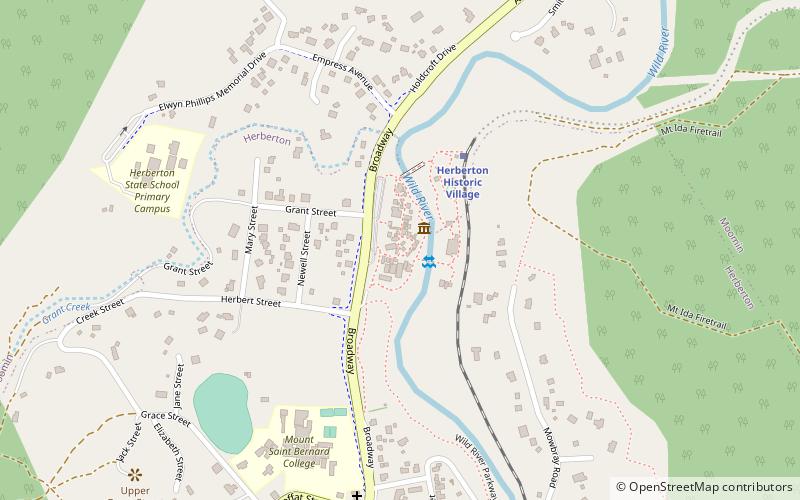 Historic Village Herberton location map