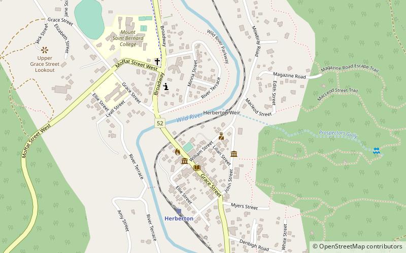 Herberton Uniting Church location map