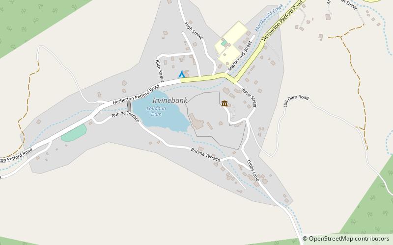 loudoun mill irvinebank location map