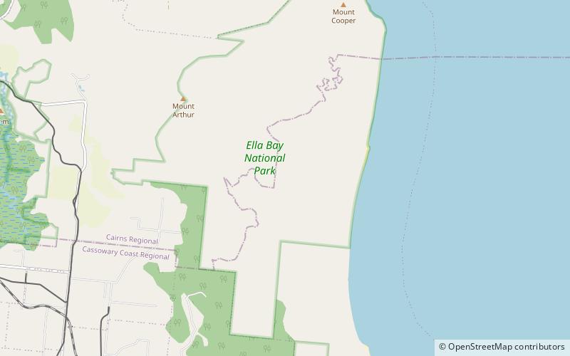 Ella-Bay-Nationalpark location map