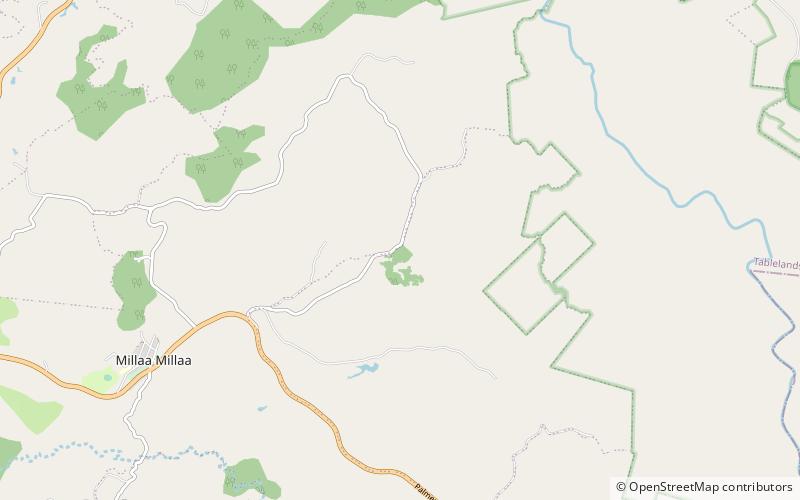 Ellinjaa Falls location map
