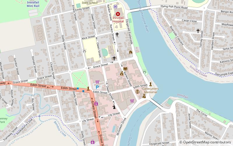 Johnstone Shire Hall location map