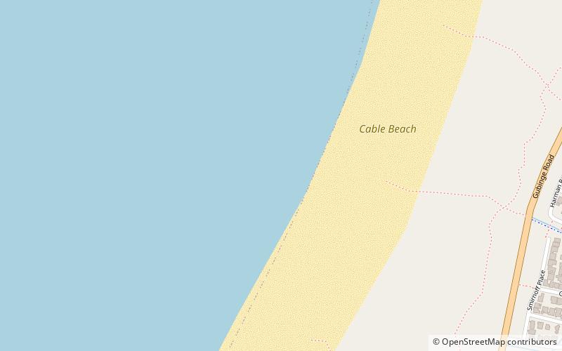 Cable Beach location map