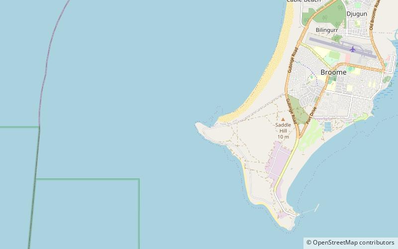 Gantheaume Point location map