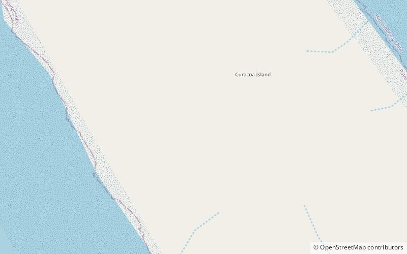 curacoa island location map