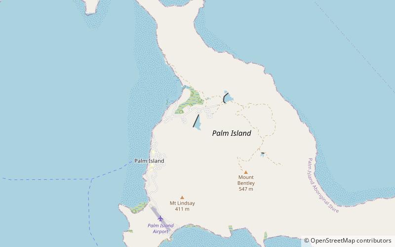 solomon dam great palm island location map