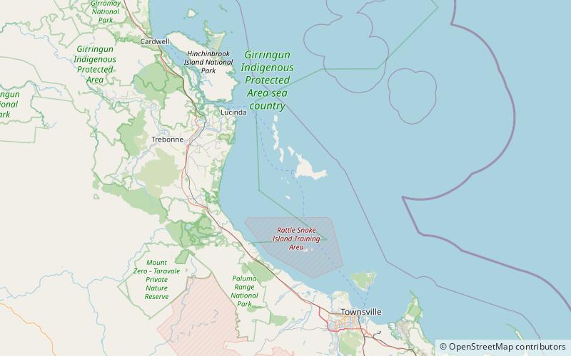 falcon island location map