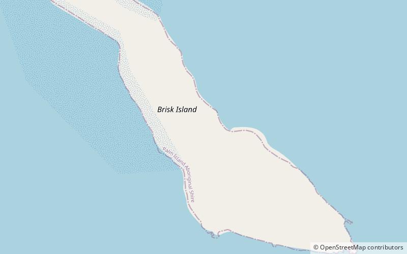 brisk island location map