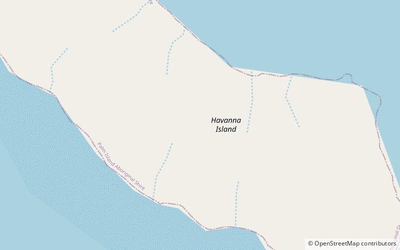 Havannah Island location map