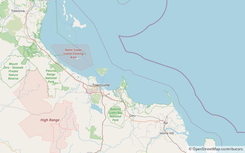 Cape Cleveland Light location map